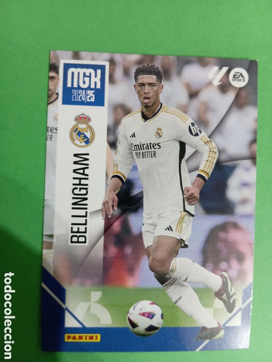 Cromos de f&uacute;tbol: Bellingham Real Madrid n&deg;230 / PANINI MEGACRACKS 2024/2025