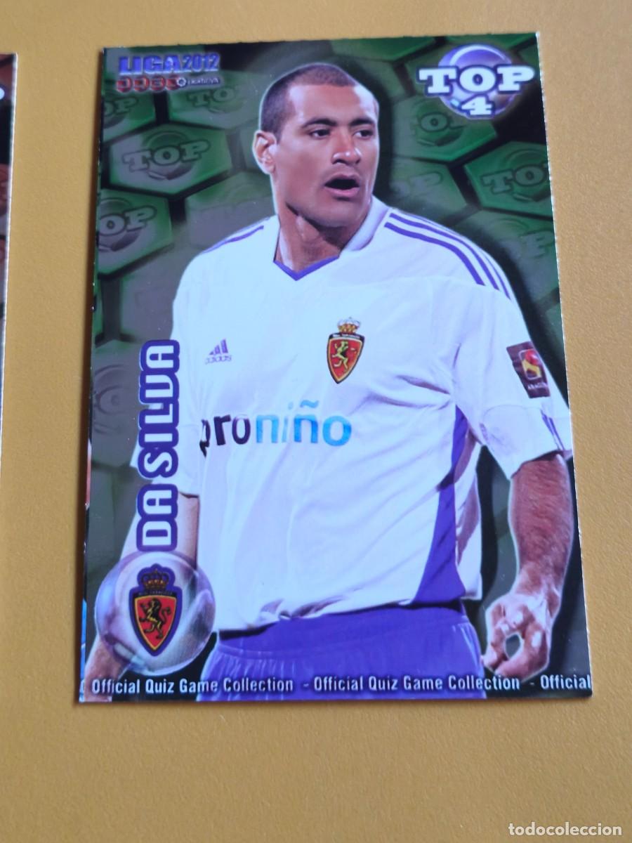 Cromos de f&uacute;tbol: da silva, liga 2012 top