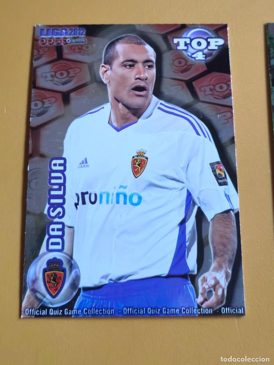 Cromos de f&uacute;tbol: da silva, liga 2012 top