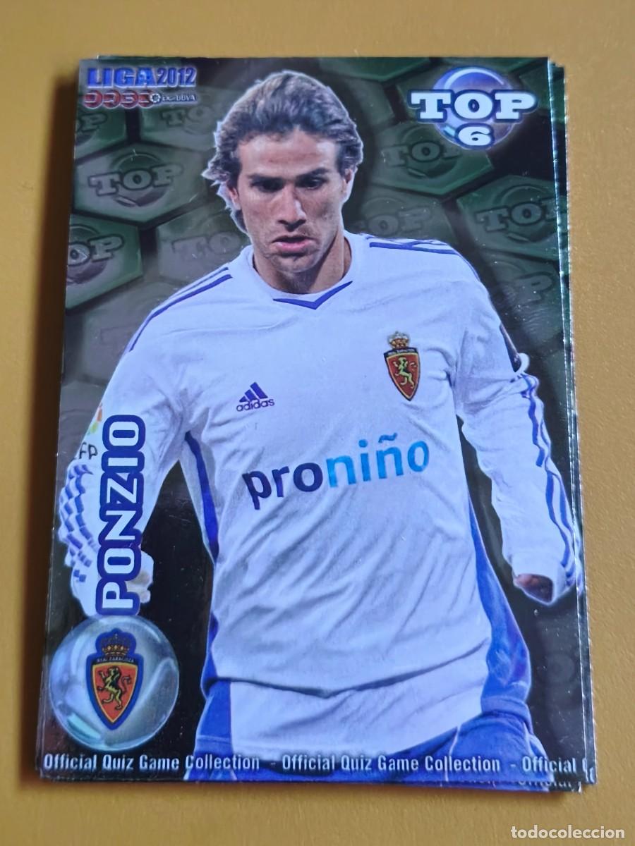 Cromos de f&uacute;tbol: ponzio, liga 2012 top