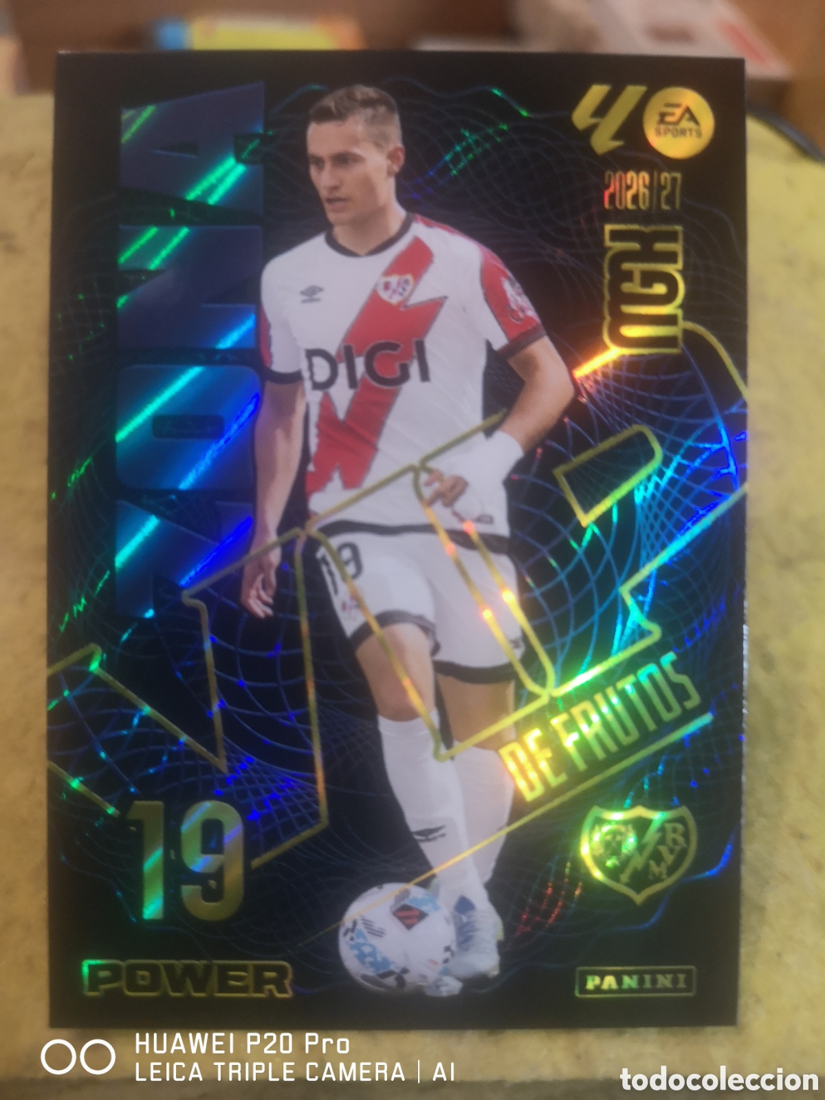 Cromos de Futebol: MEGACRACKS 2026 27 ZONA VIP POWER DE FRUTOS 392P - RAYO VALLECANO