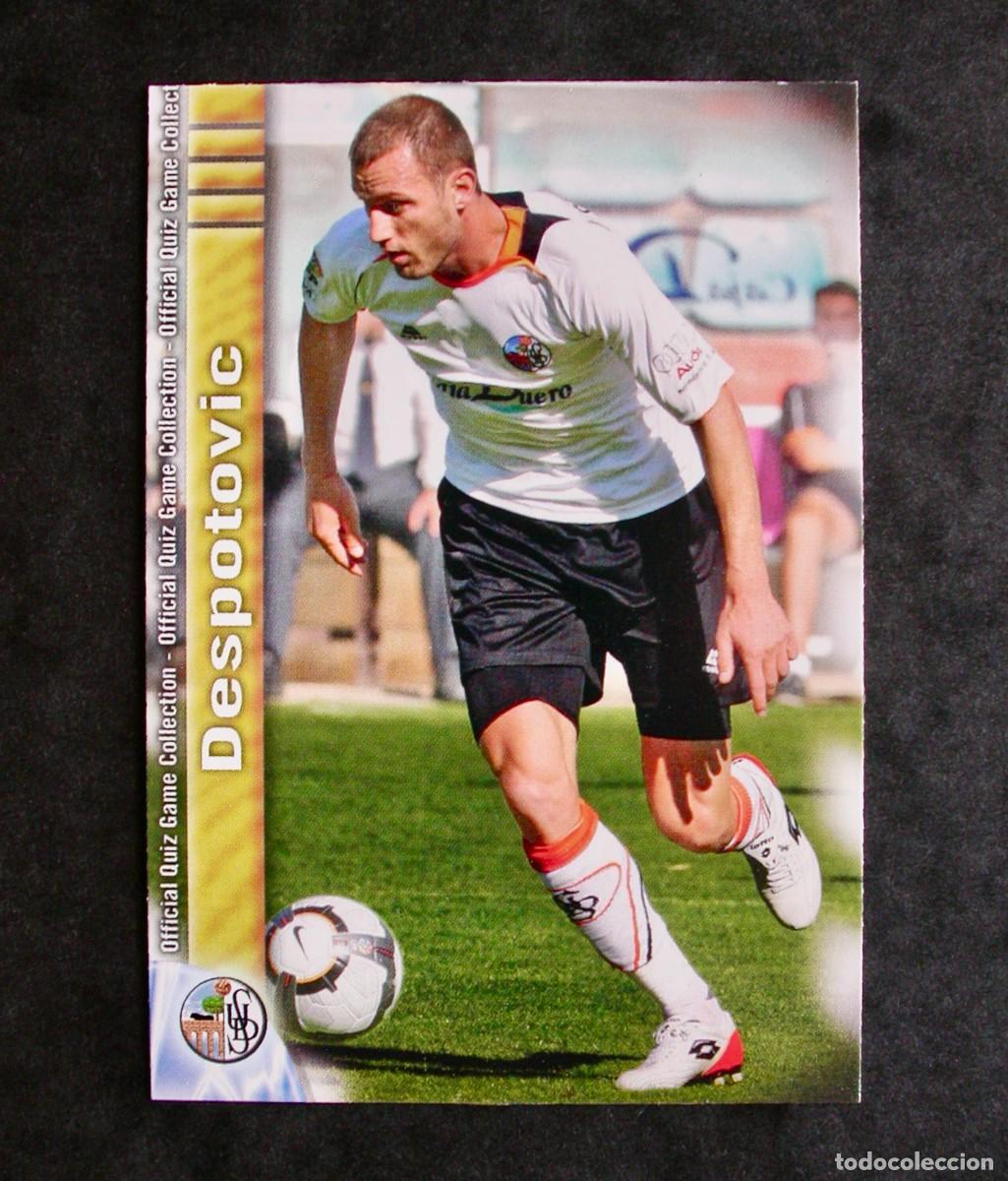 Cromos de Futebol: 897 DESPOTOVIC / SALAMANCA / SEGUNDA DIVISI&Oacute;N / QUIZ GAME COLLECTION 2009 2010 09 10 / MUNDICROMO