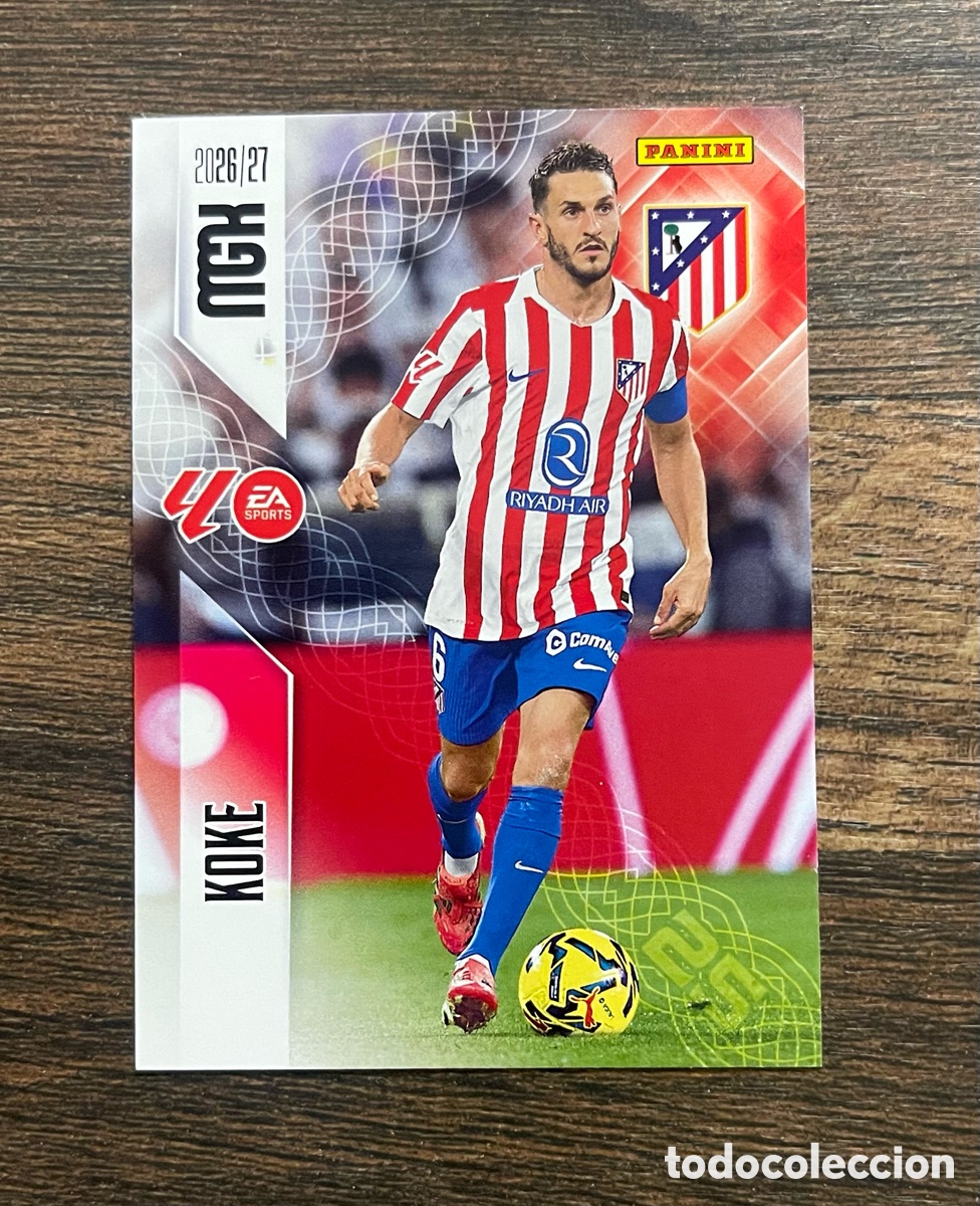 Cromos de f&uacute;tbol: Megacracks 2026/27 Koke