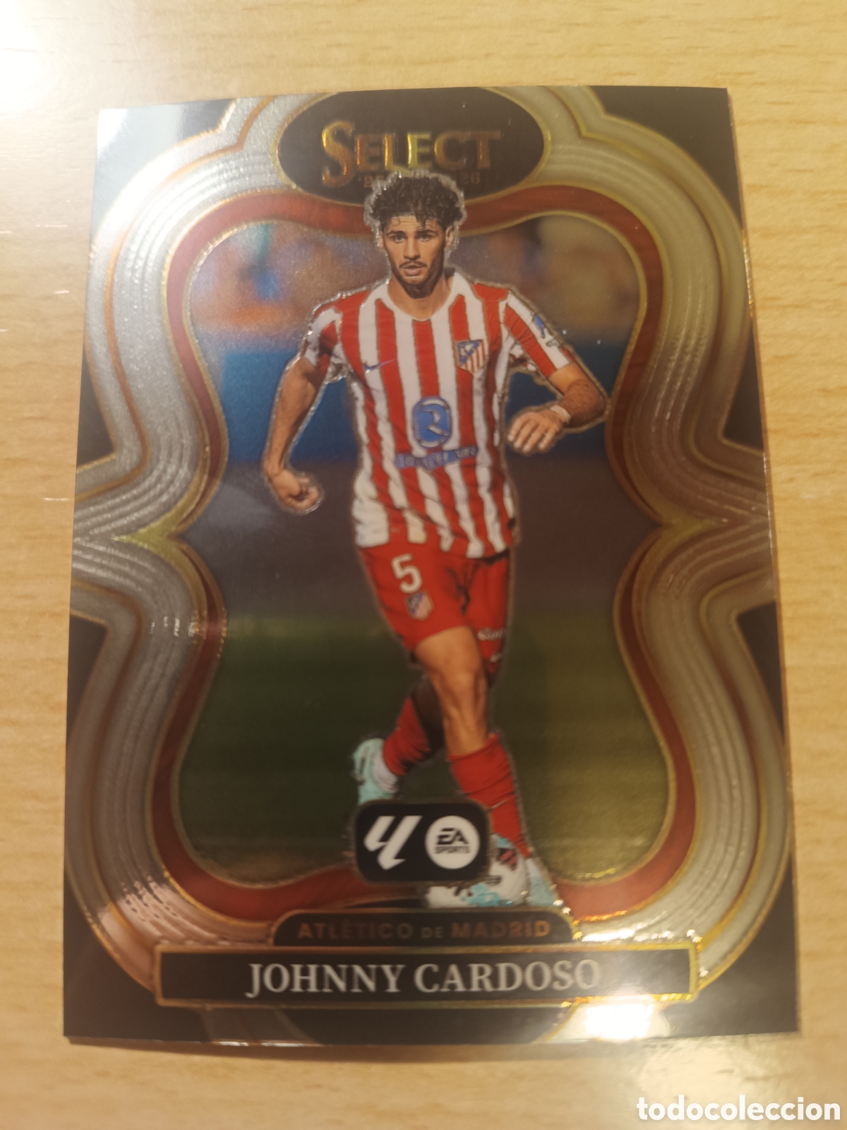 Cromos de f&uacute;tbol: 123 JOHNNY CARDOSO ATL&Eacute;TICO DE MADRID SELECT LA LIGA 2025 2026 PANINI 25 26
