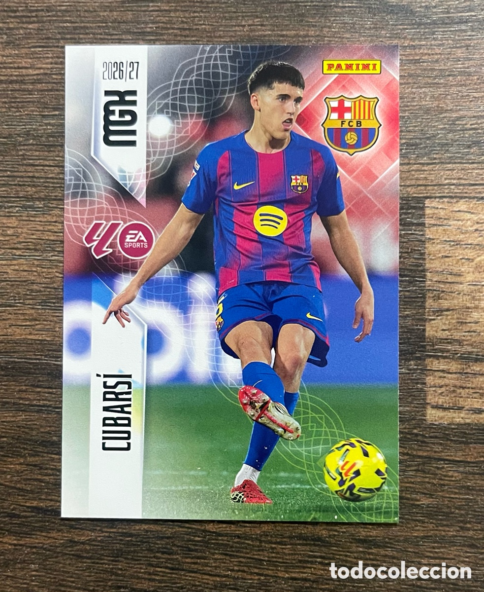 Cromos de f&uacute;tbol: Megacracks 2026/27 Cubars&iacute;