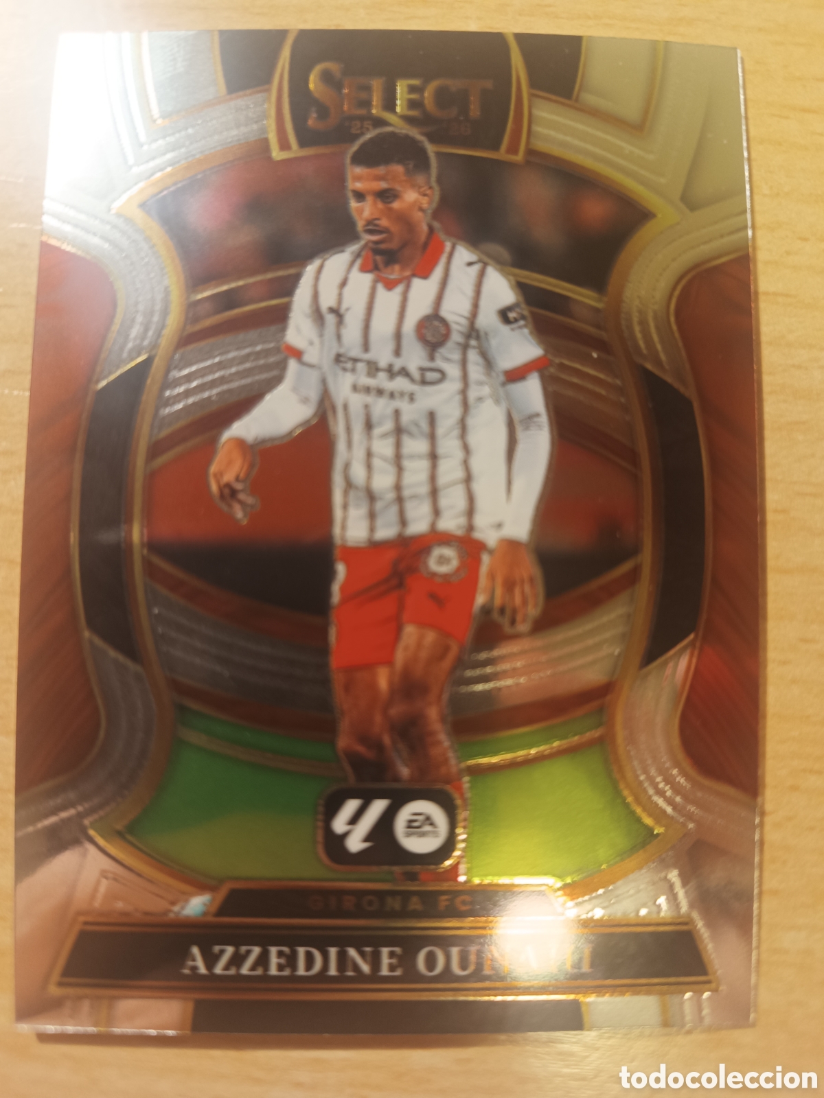 Cromos de f&uacute;tbol: 76 AZZEDINE OUNAHI GIRONA SELECT LA LIGA 2025 2026 PANINI 25 26