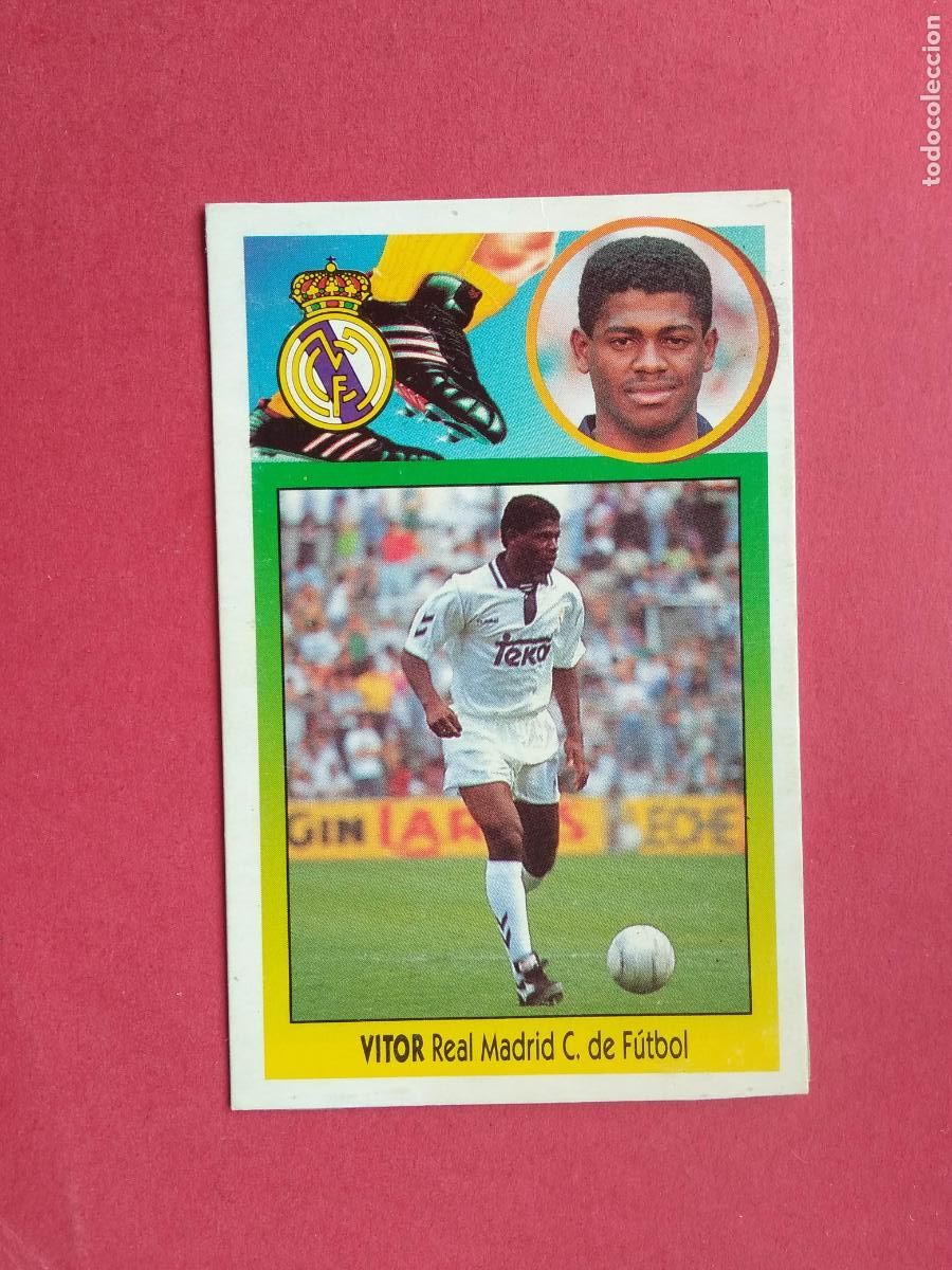 Cromos de f&uacute;tbol: EDICIONES ESTE LIGA 93 94 1993 1994 CROMO DESPEGADO FICHAJE N&ordm; 23 VITOR REAL MADRID