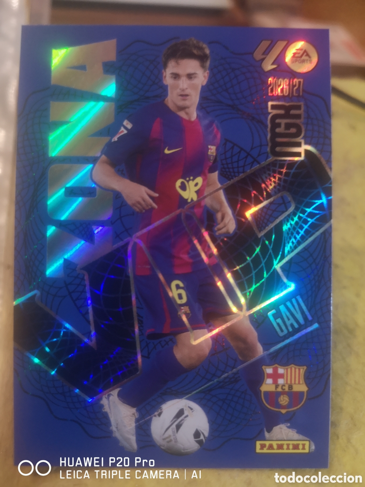 Cromos de f&uacute;tbol: MEGACRACKS 2026 27 ZONA VIP GAVI 394 - BARCELONA