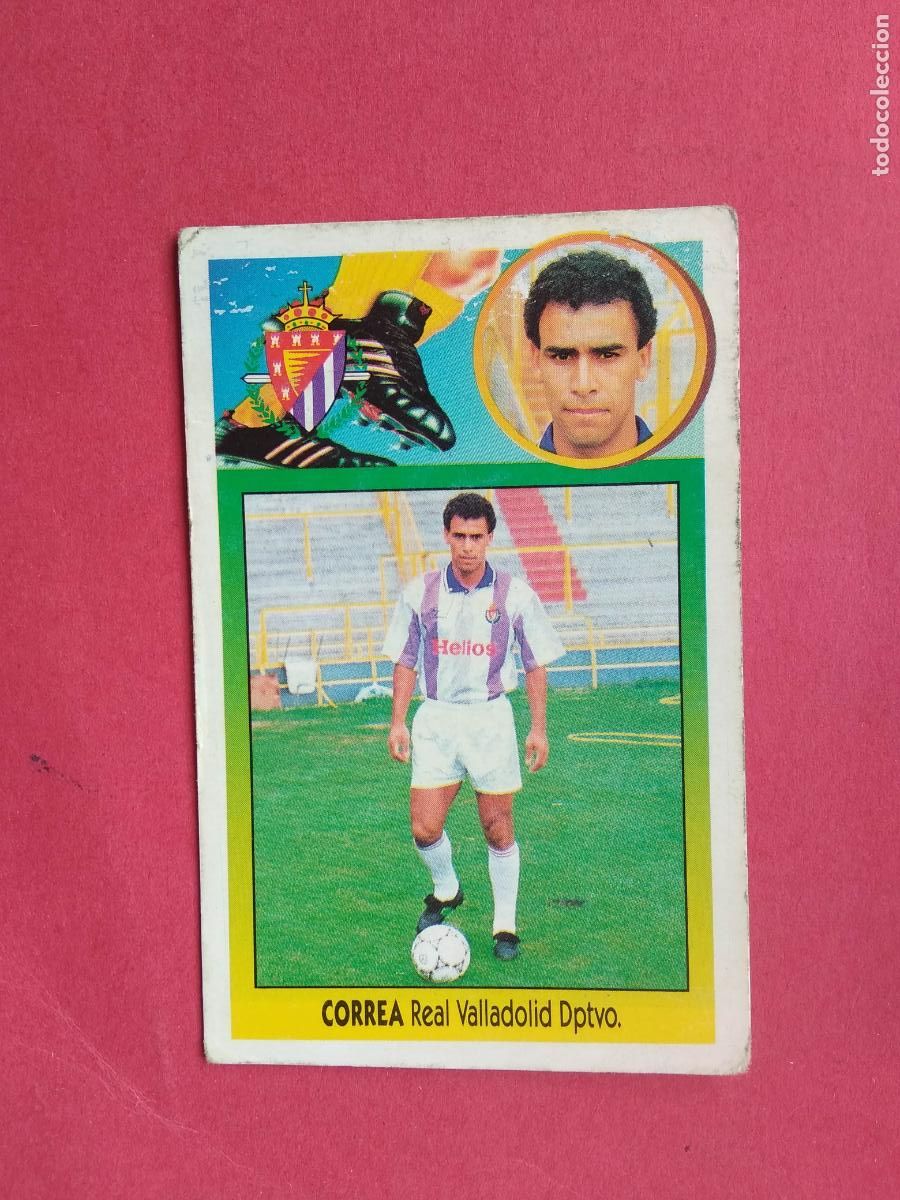 Cromos de f&uacute;tbol: EDICIONES ESTE LIGA 93 94 1993 1994 CROMO DESPEGADO FICHAJE N&ordm; 26 CORREA VALLADOLID