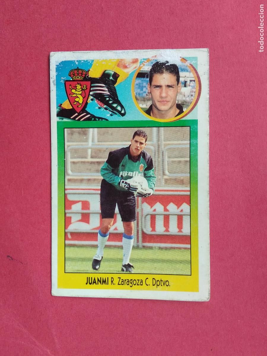 Cromos de f&uacute;tbol: EDICIONES ESTE LIGA 93 94 1993 1994 CROMO DESPEGADO FICHAJE N&ordm; 27 JUANMI ZARAGOZA