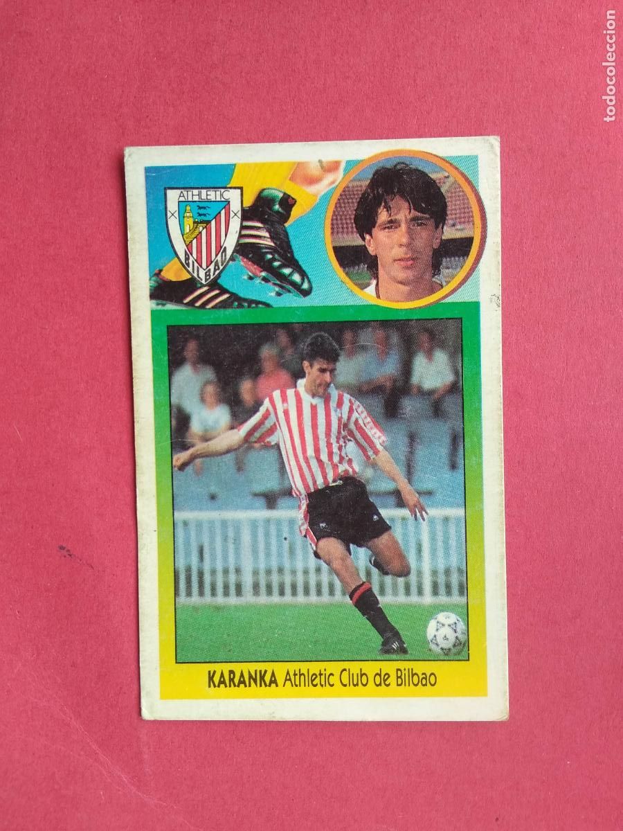 Cromos de f&uacute;tbol: EDICIONES ESTE LIGA 93 94 1993 1994 CROMO DESPEGADO FICHAJE N&ordm; 29 KARANKA ATHLETIC DE BILBAO