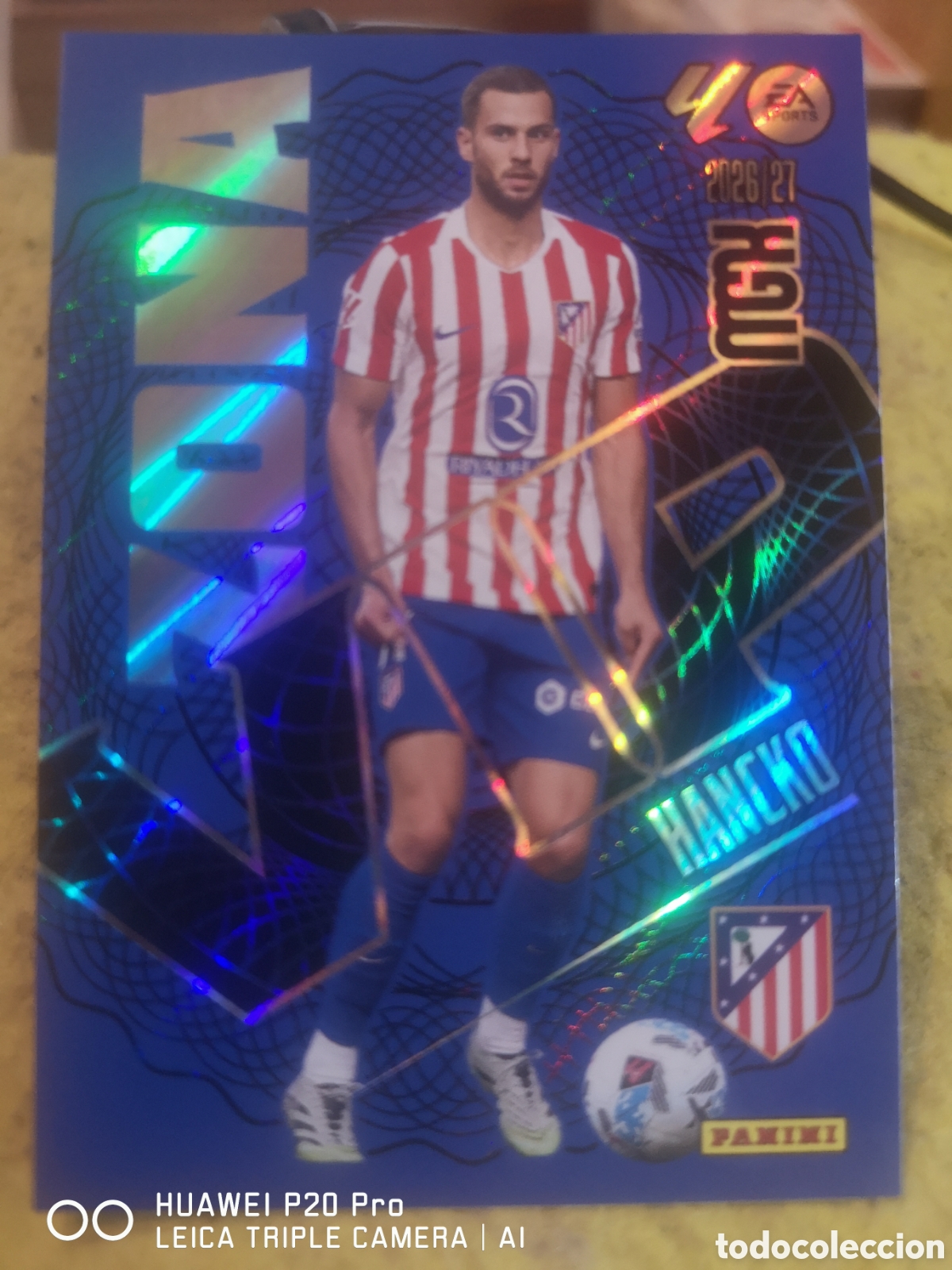 Cromos de f&uacute;tbol: MEGACRACKS 2026 27 ZONA VIP HANCKO 397 - ATLETICO DE MADRID