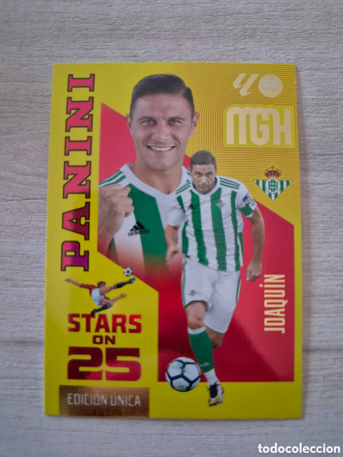 Cromos de f&uacute;tbol: N&deg;431 Stars On 25 Joaqu&iacute;n Megacracks 26/27