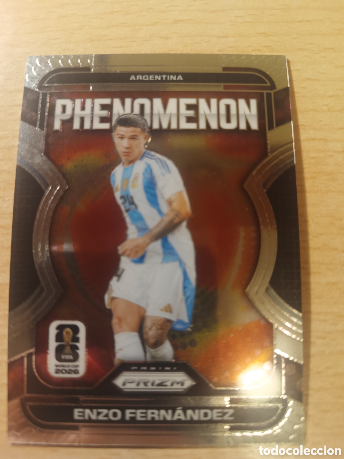 Cromos de f&uacute;tbol: 23 ENZO FERN&Aacute;NDEZ PHENOMENON ARGENTINA PRIZM FIFA WORLD CUP 2026 MUNDIAL 26 PANINI