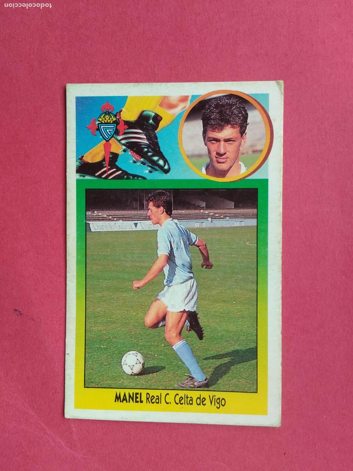 Cromos de f&uacute;tbol: EDICIONES ESTE LIGA 93 94 1993 1994 CROMO DESPEGADO FICHAJE N&ordm; 33 MANEL CELTA DE VIGO