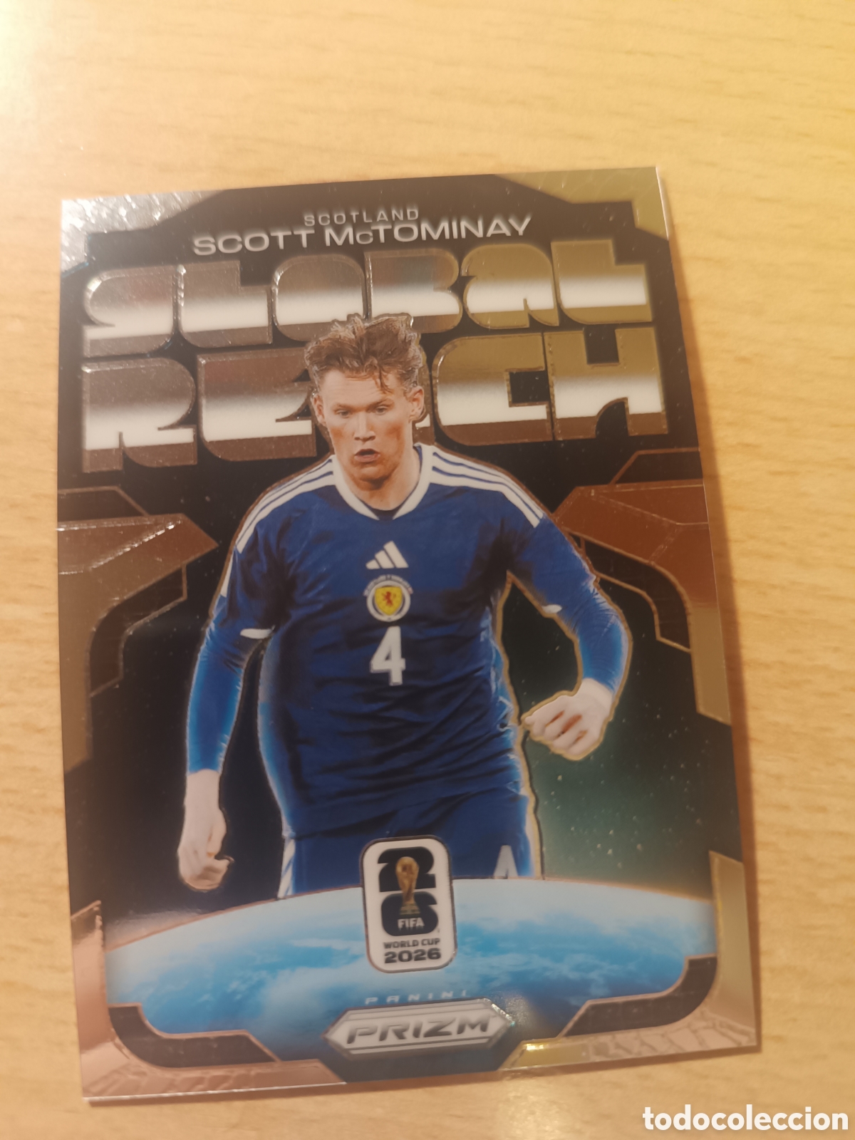 Cromos de f&uacute;tbol: 18 SCOTT MCTOMINAY GOLBAL REACH SCOTLAND ESCOCIA PRIZM FIFA WORLD CUP 2026 MUNDIAL 26 PANINI