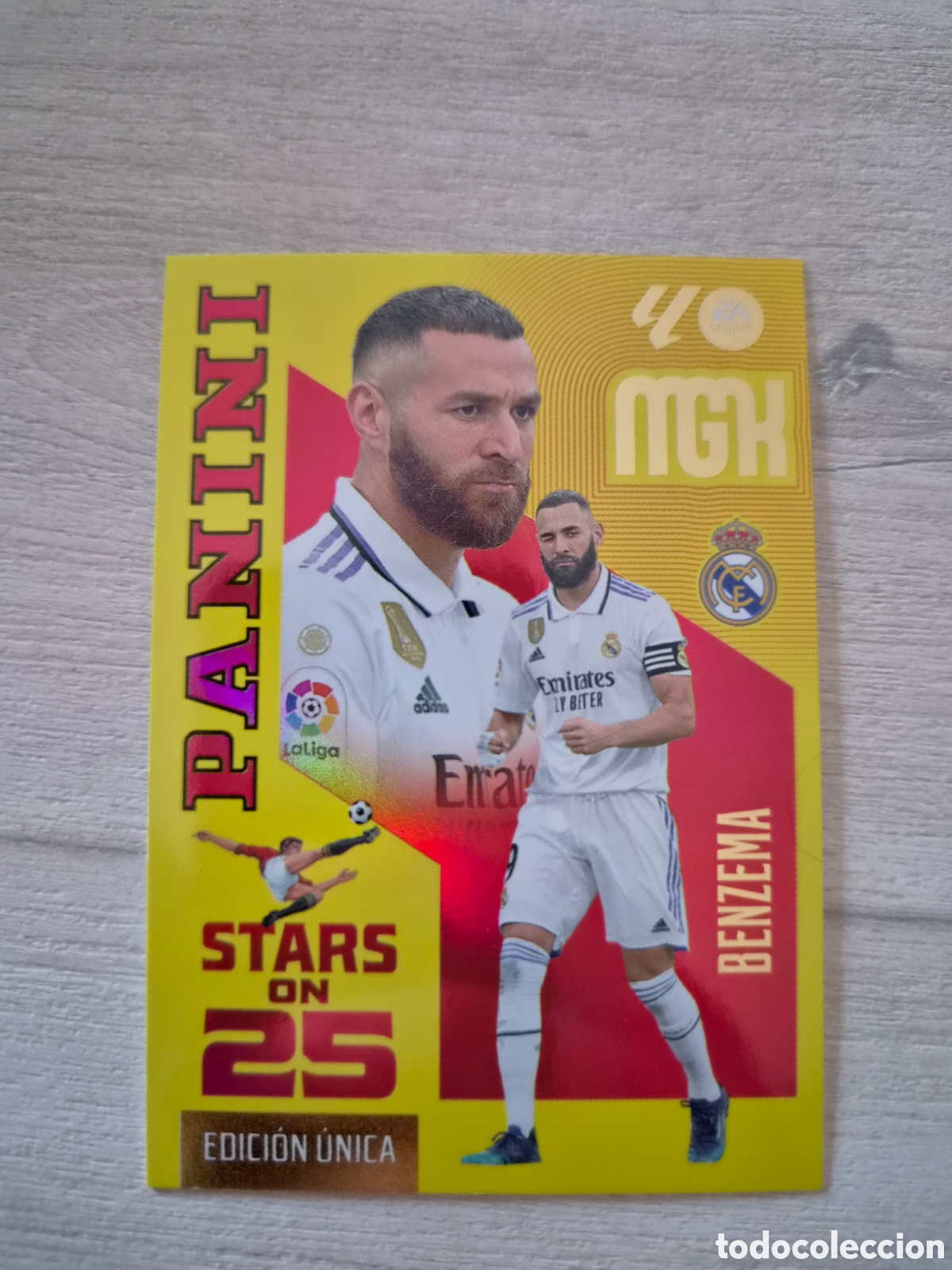 Cromos de f&uacute;tbol: N&deg;441 Stars On 25 Benzema Megacracks 26/27