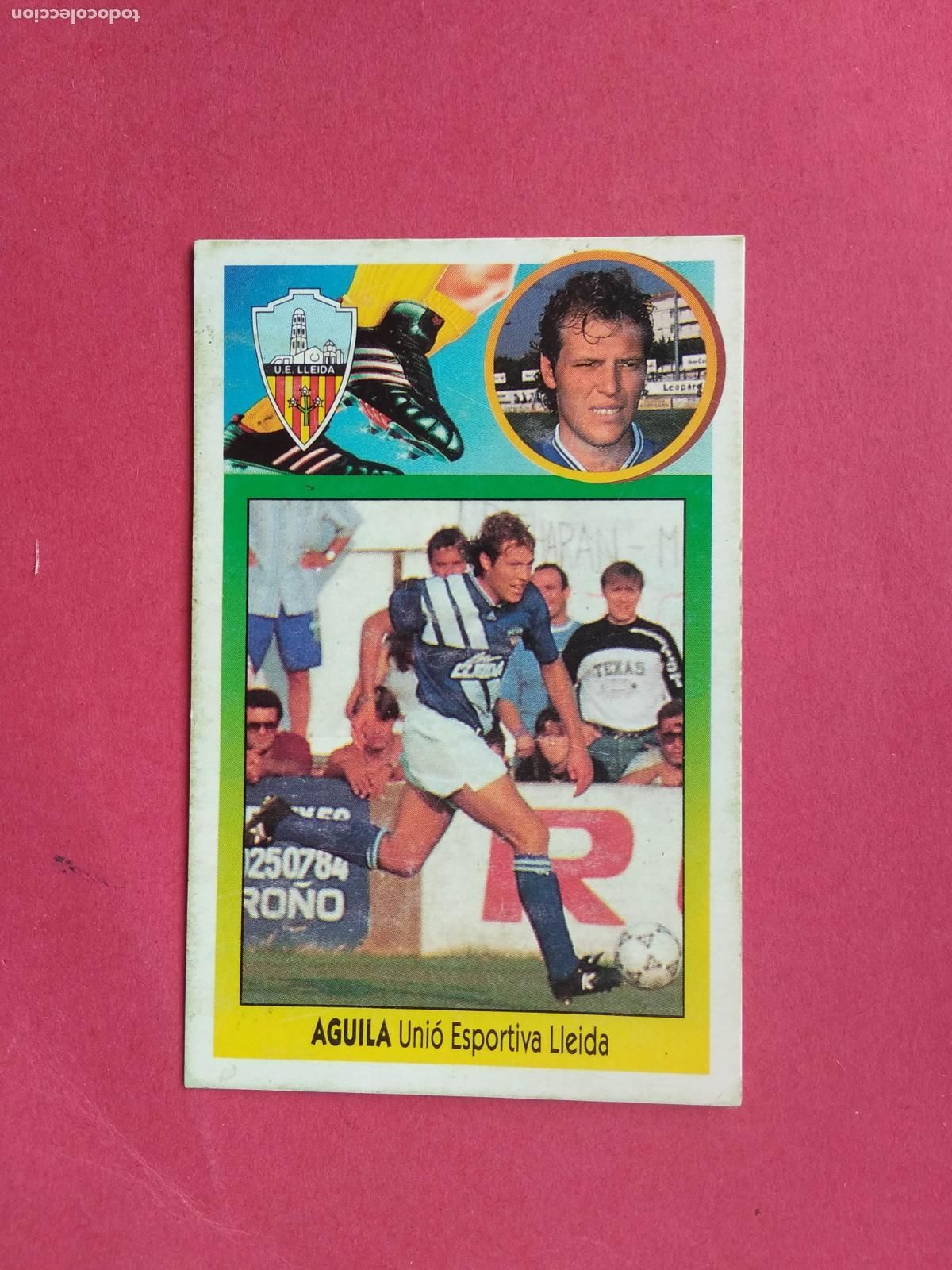 Cromos de f&uacute;tbol: EDICIONES ESTE LIGA 93 94 1993 1994 CROMO DESPEGADO FICHAJE N&ordm; 34 AGUILA LLEIDA