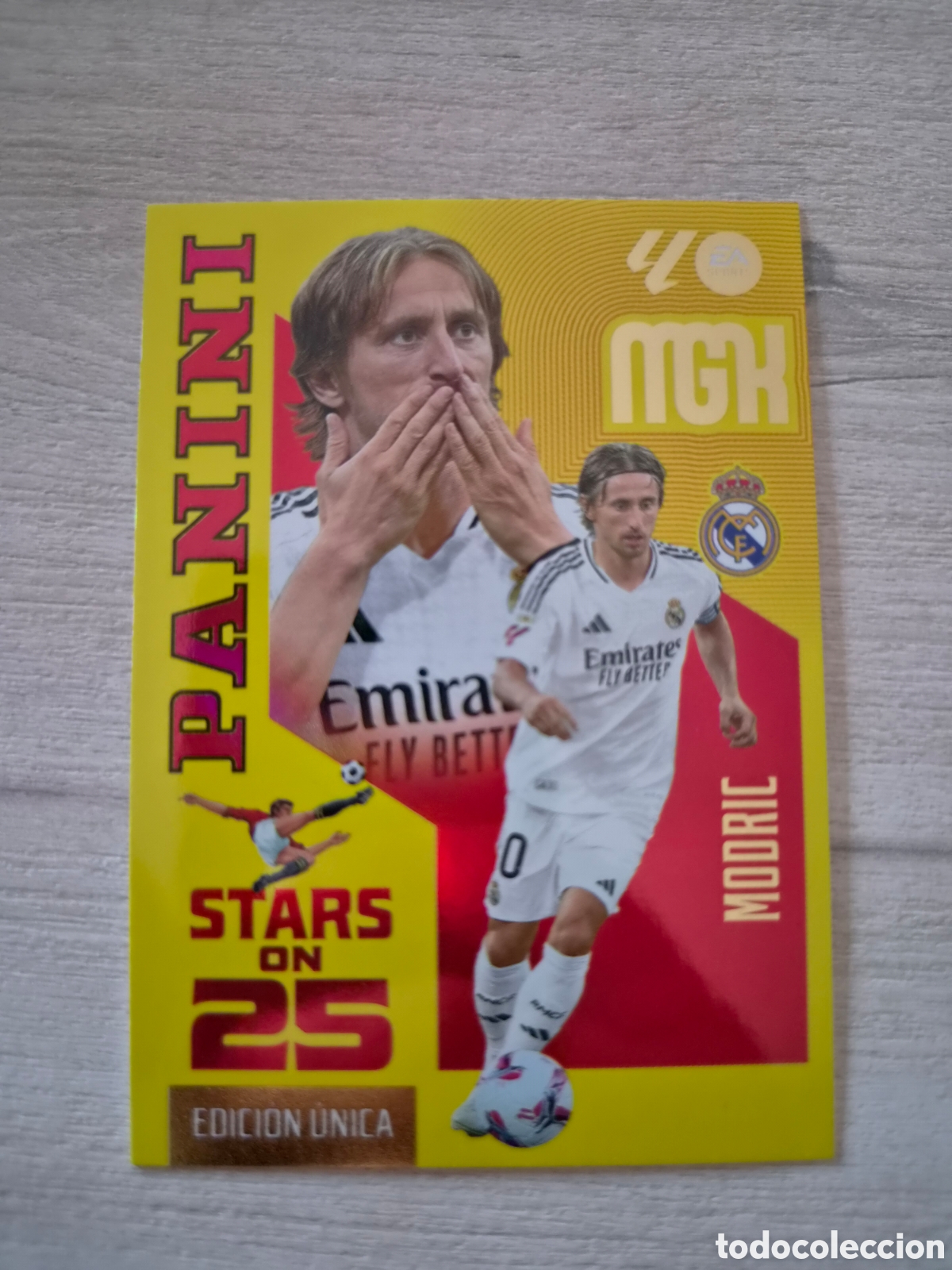 Cromos de f&uacute;tbol: N&deg;445 Stars On 25 Modric Megacracks 26/27