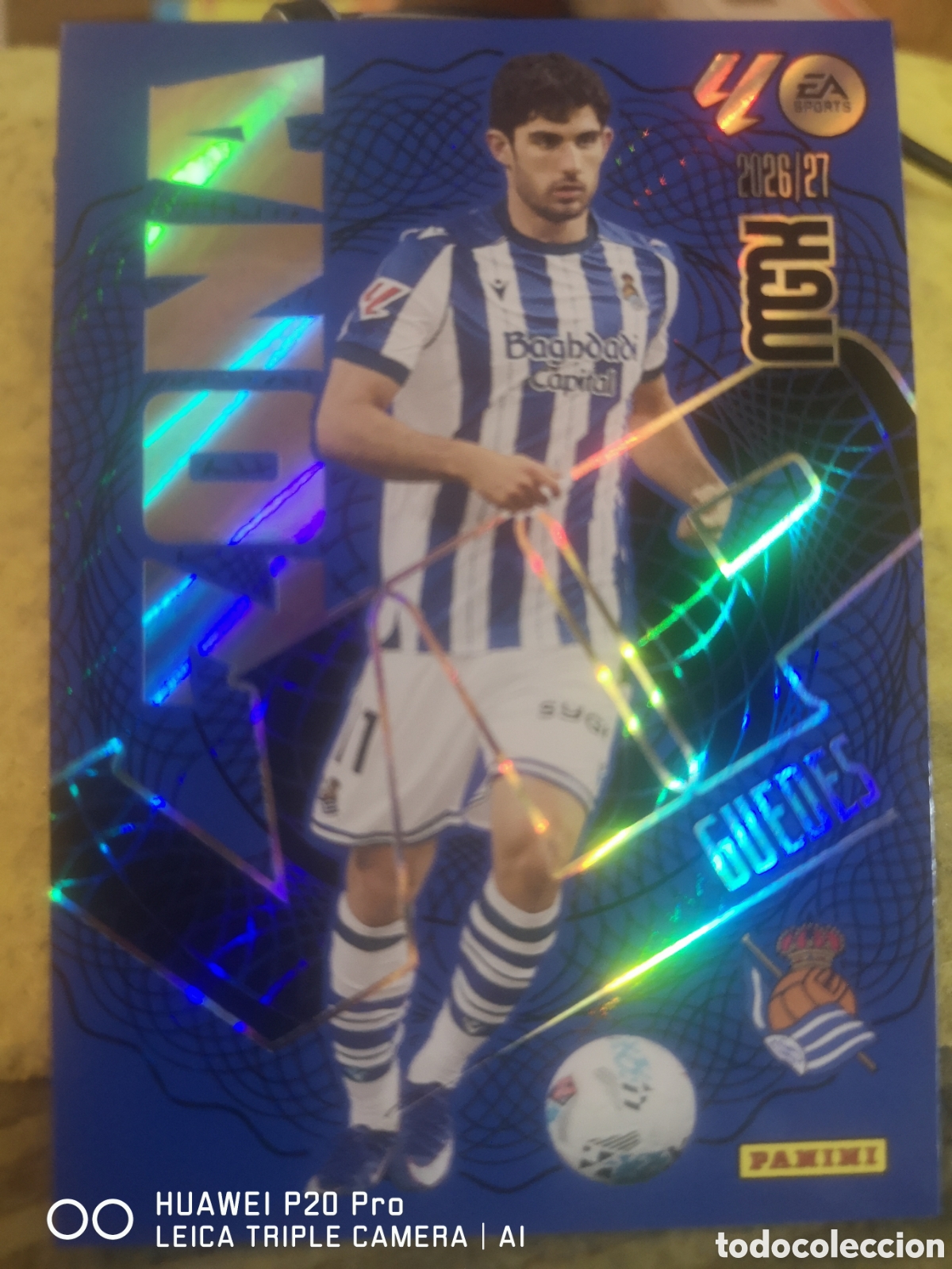 Football Stickers: MEGACRACKS 2026 27 ZONA VIP GUEDES 395 - REAL SOCIEDAD