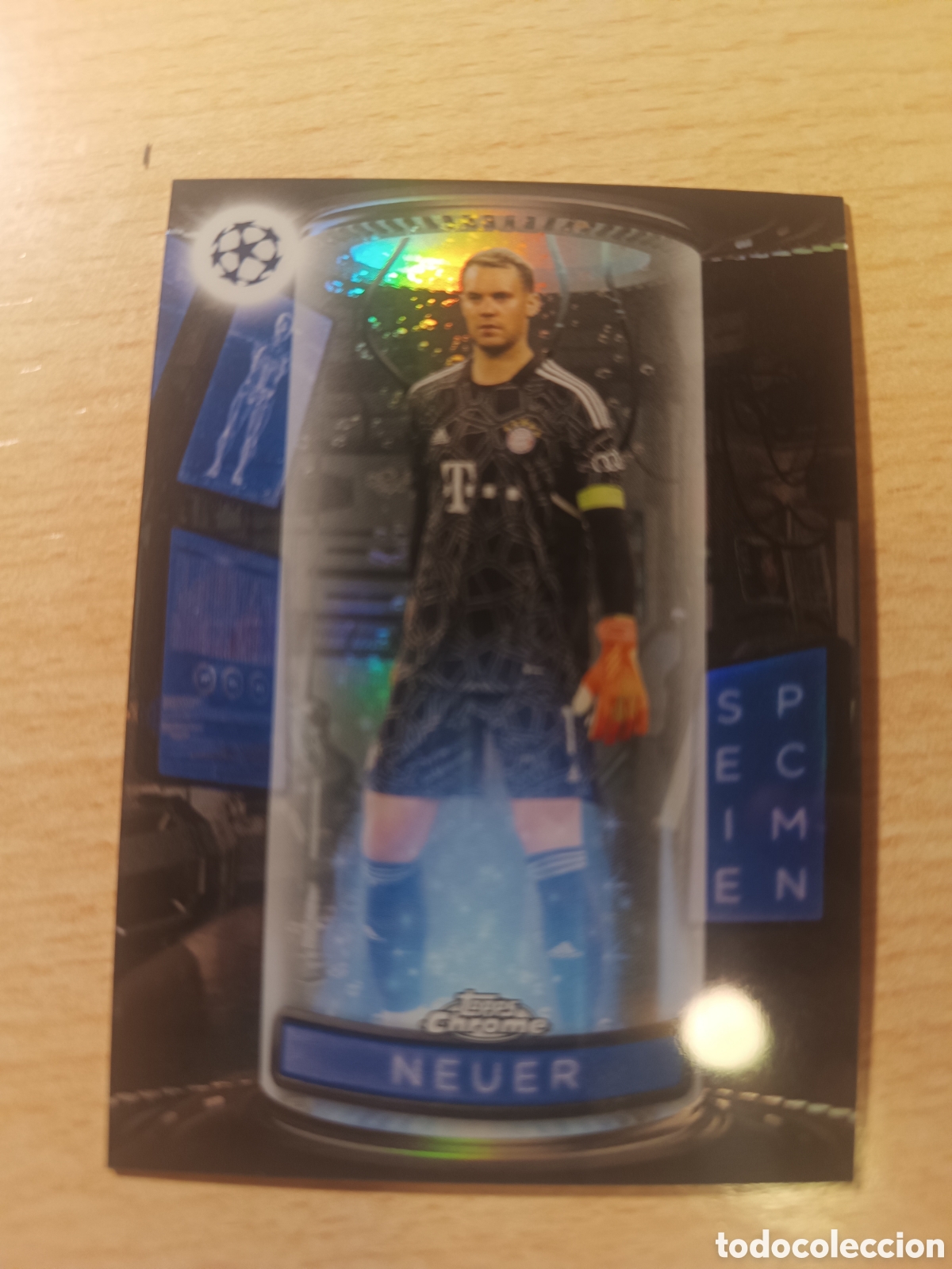 Football Stickers: S-3 MANUEL NEUER SPECIMEN BAYERN MUNICH TOPPS CHROME 2023 23