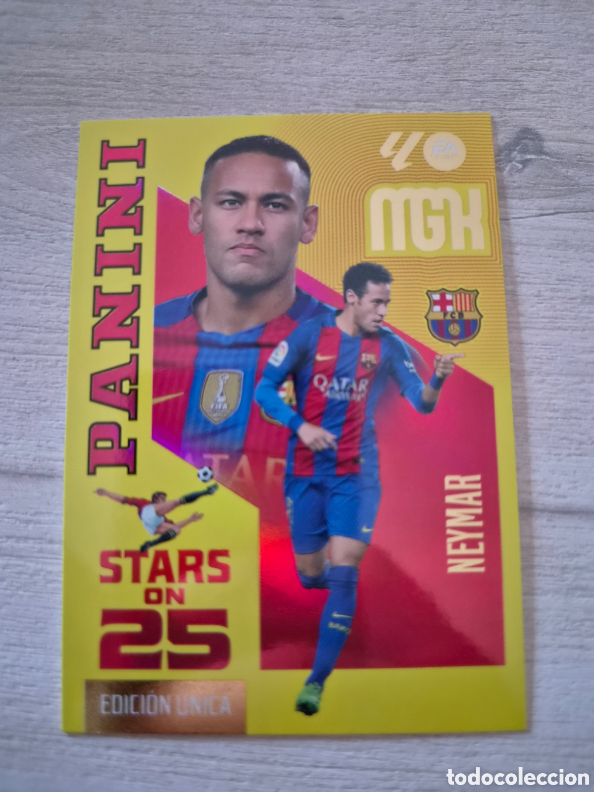 Football Stickers: N&deg;446 Stars On 25 Neymar Megacracks 26/27