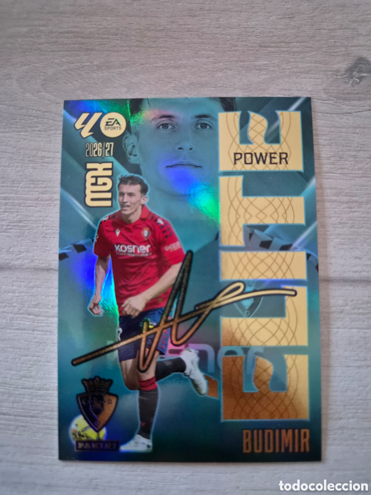 Football Stickers: P3 Elite Power Budimir Megacracks 26/27