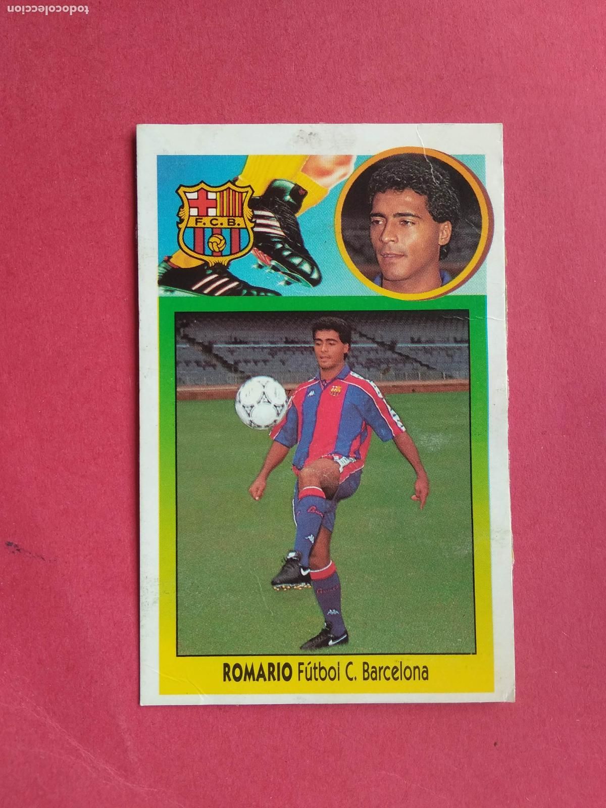 Cromos de f&uacute;tbol: EDICIONES ESTE LIGA 93 94 1993 1994 CROMO DESPEGADO COLOCA BARCELONA ROMARIO