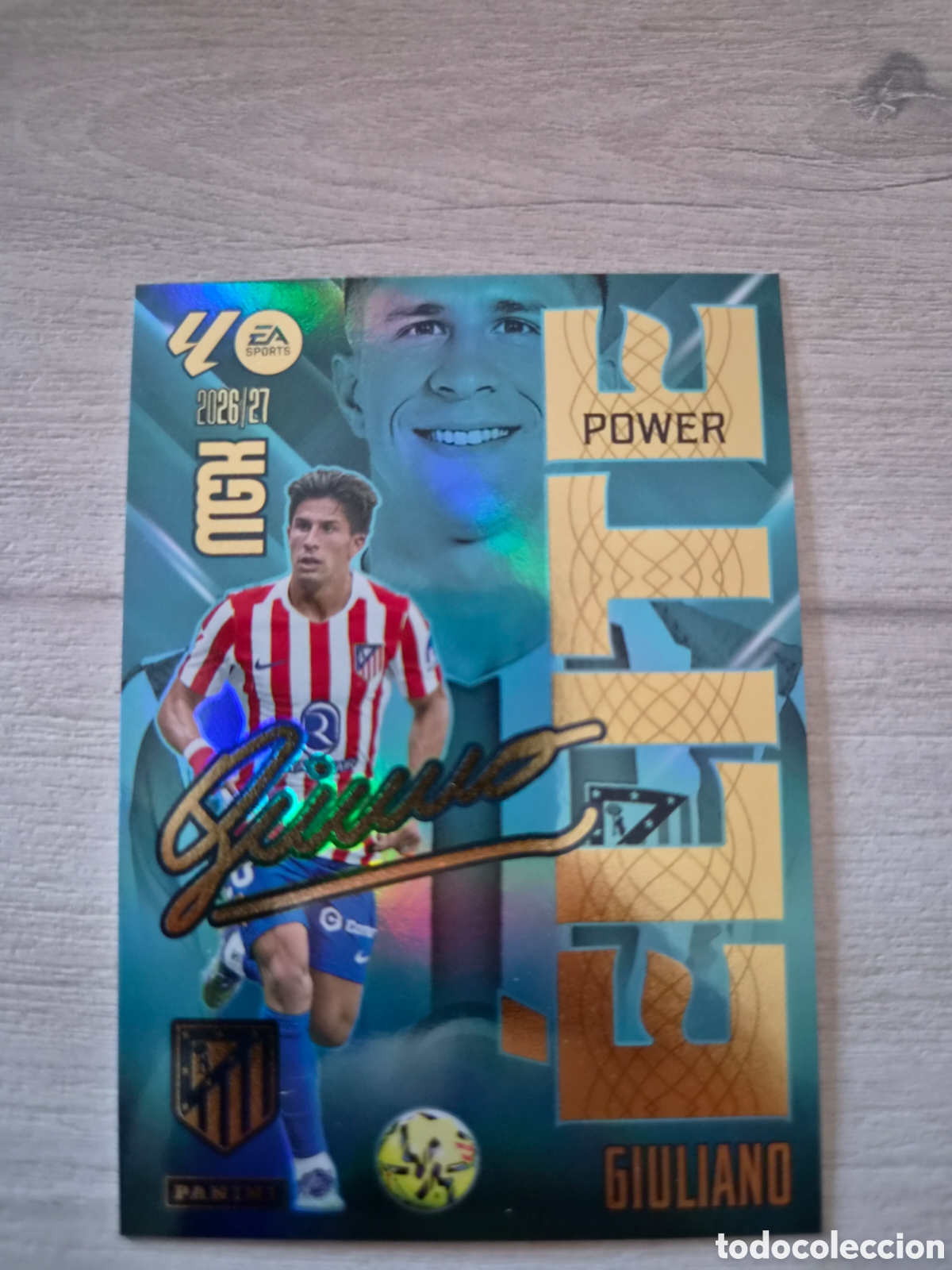 Cromos de f&uacute;tbol: P7 Elite Power Giuliano Megacracks 26/27