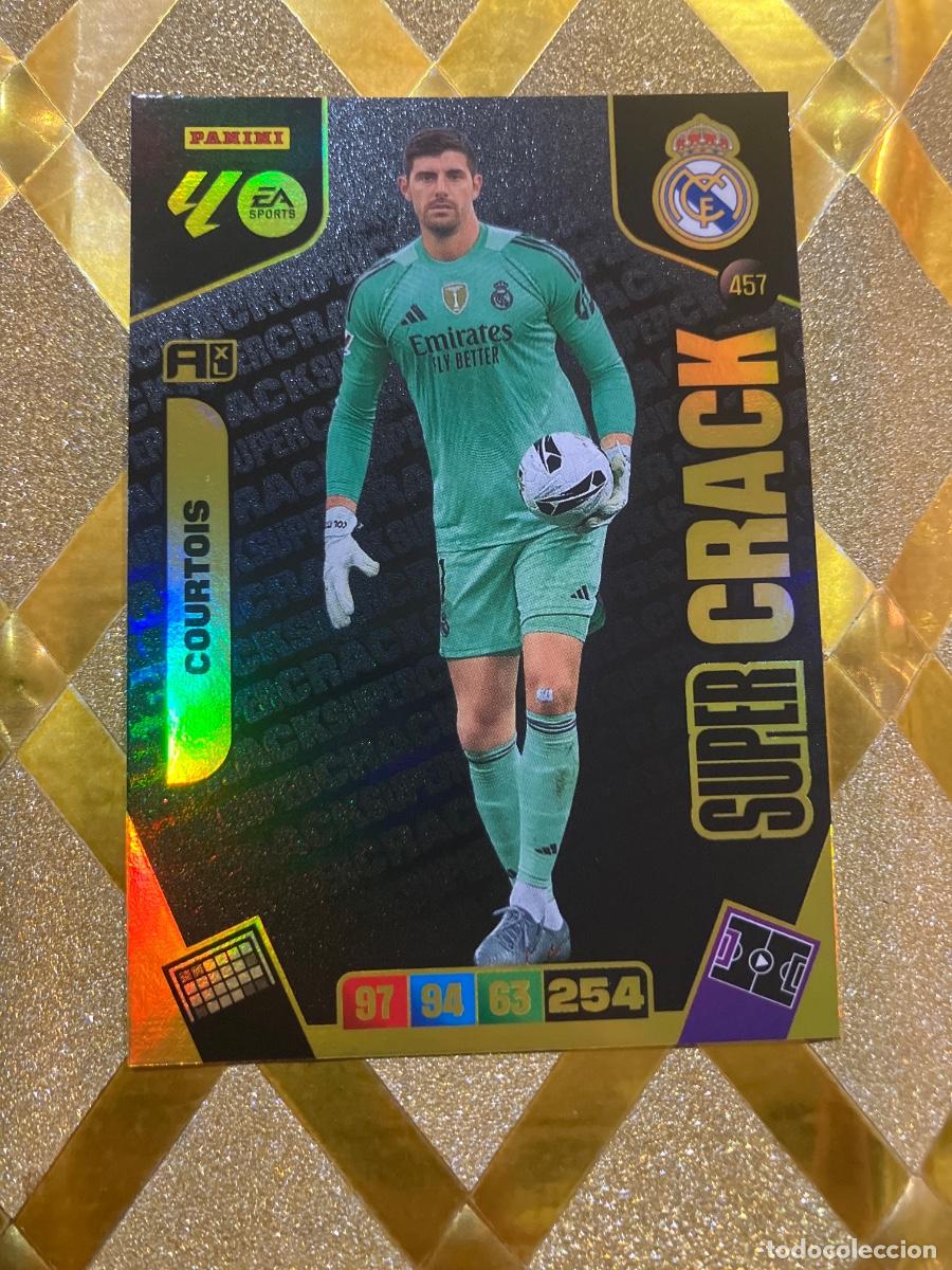 Cromos de f&uacute;tbol: CROMO DE FUTBOL NUMERO 457 COURTOIS REAL MADRID SUPER CRACK ADRENALYN XL 2025 2026 PANINI !
