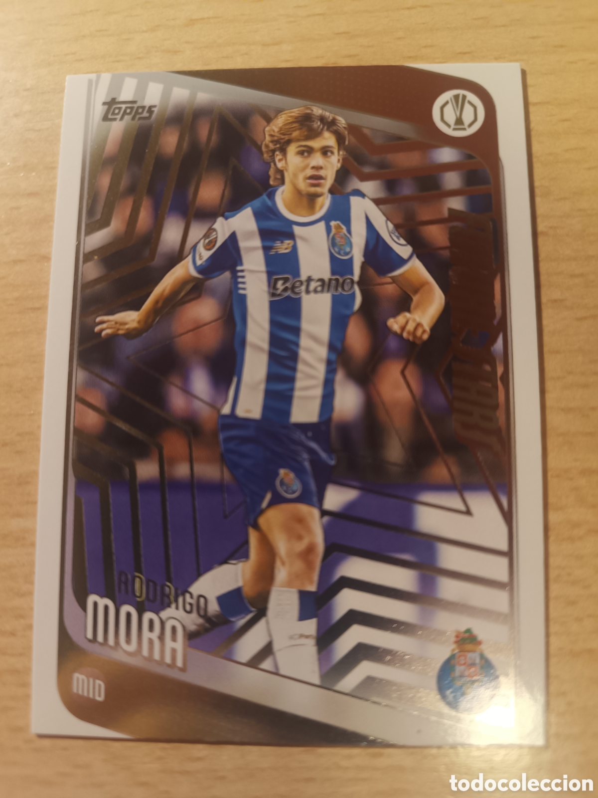 Cromos de f&uacute;tbol: 83 RODRIGO MORA FUTURE STARS PORTO OPORTO UCC FLAGSHIP 2025 2026 TOPPS 25 26