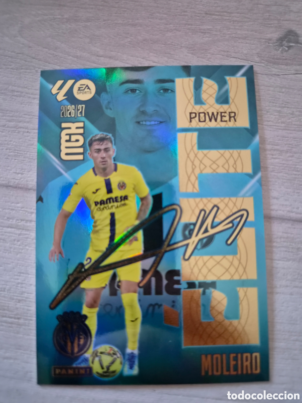Cromos de f&uacute;tbol: P11 Elite Power Moleiro Megacracks 26/27