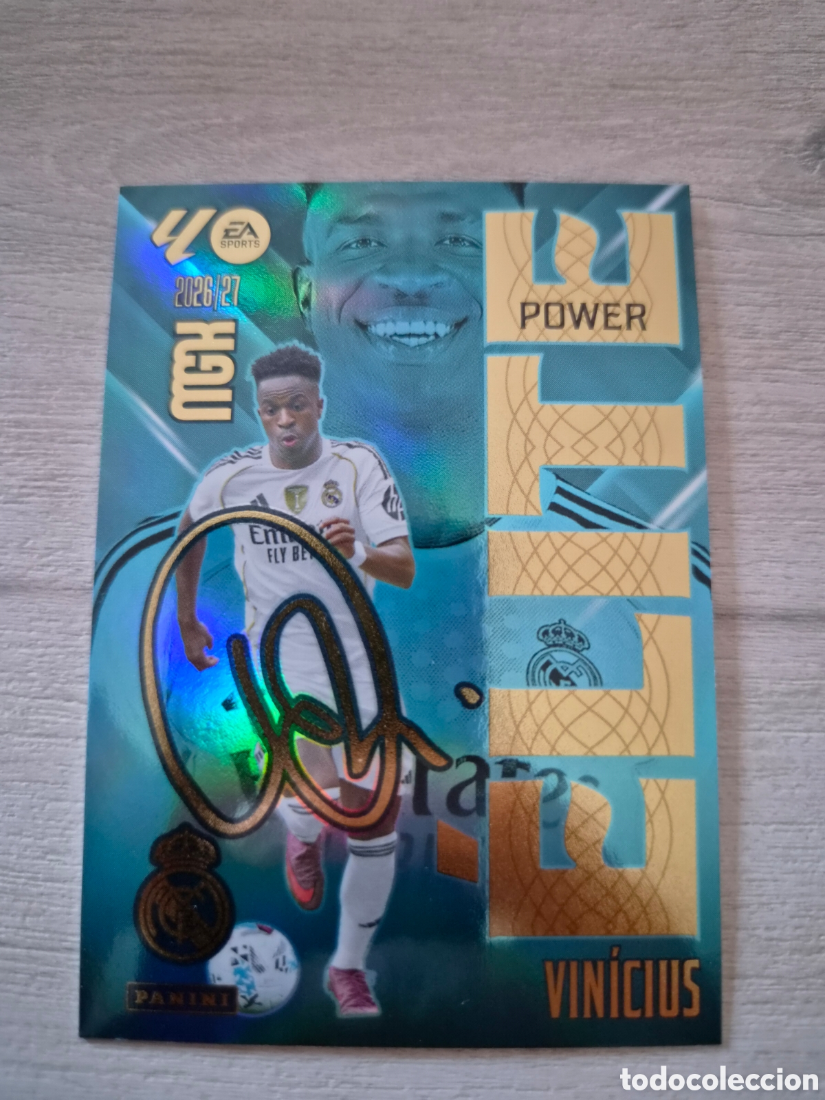 Cromos de f&uacute;tbol: P18 Elite Power Vinicius Megacracks 26/27