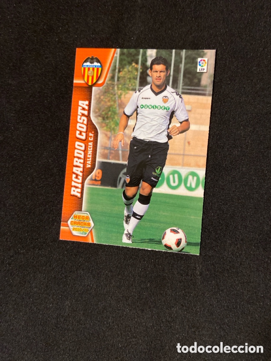 Cromos de f&uacute;tbol: RICARDO COSTA 313 BIS (VALENCIA)