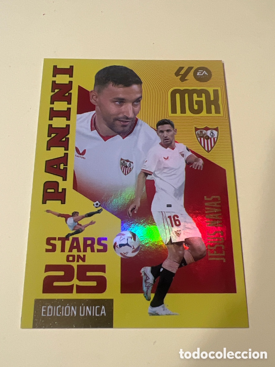 Cromos de f&uacute;tbol: C5440. JES&Uacute;S NAVAS 437 - SEVILLA - STARS ON 25 FICHAS ALBUM MEGACRACKS 2026 2027 MGK 26 27