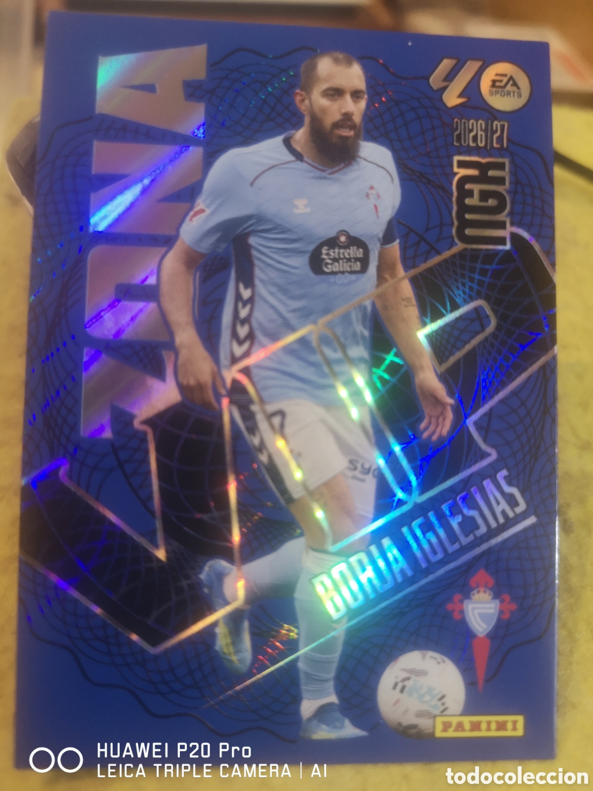 Cromos de f&uacute;tbol: MEGACRACKS 2026 27 ZONA VIP BORJA IGLESIAS 389 - REAL CLUB CELTA