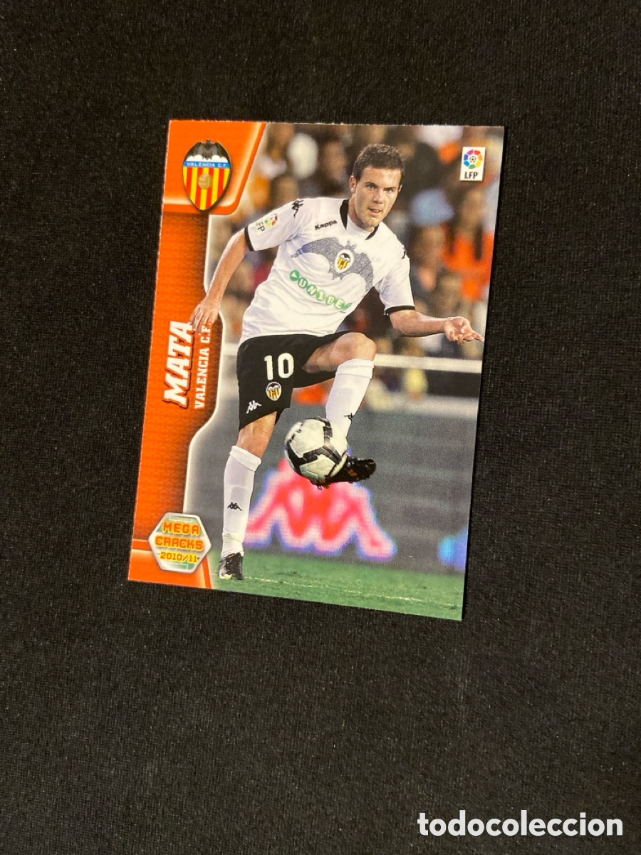 Cromos de f&uacute;tbol: MATA 322 (VALENCIA) MEGA