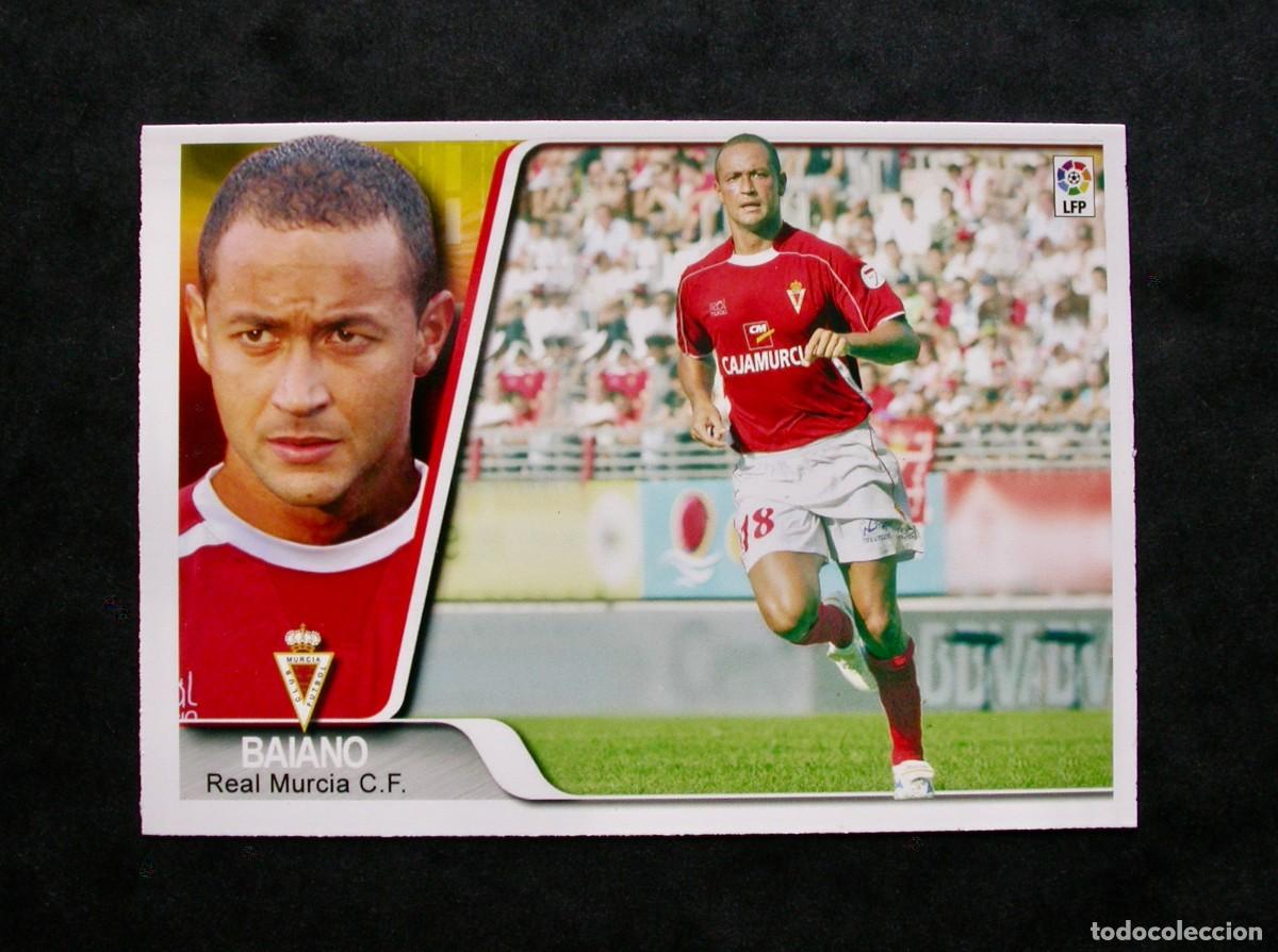 Cromos de f&uacute;tbol: 414 BAIANO / MURCIA / &Uacute;LTIMA HORA / EDICIONES ESTADIO 2008 / MUNDICROMO