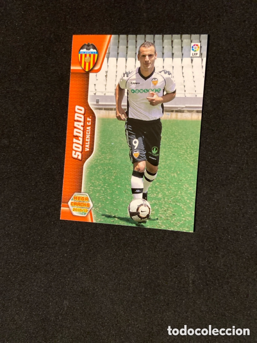 Cromos de f&uacute;tbol: SOLDADO 324 (VALENCIA) MEGA