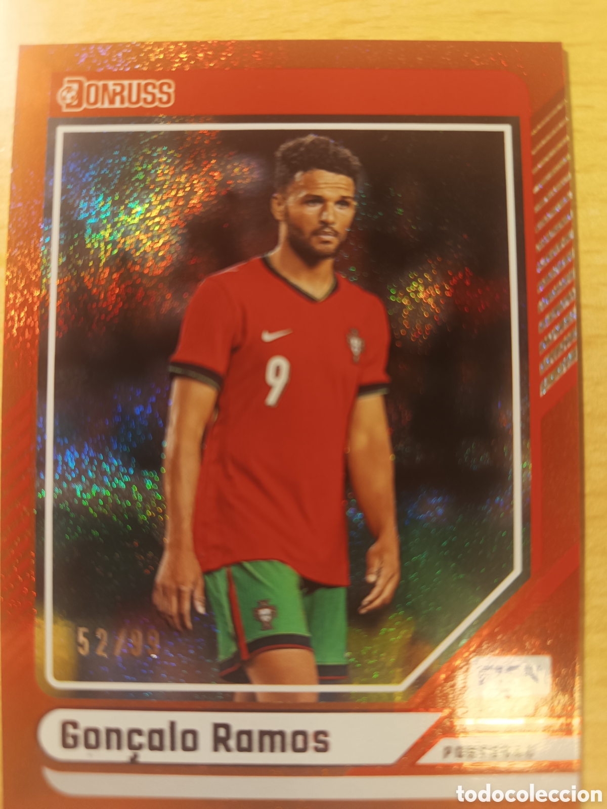 Cromos de f&uacute;tbol: 117 GON&Ccedil;ALO RAMOS /99 PORTUGAL DONRUSS SOCCER 2024 2025 PANINI 24 25 NUMERADA