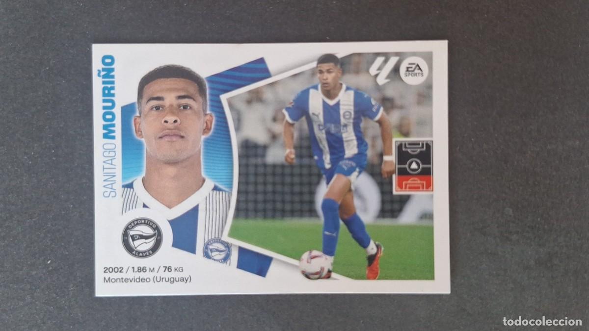 Cromos de f&uacute;tbol: L3 MOURI&Ntilde;O DEPORTIVO ALAVES COLOCA LIGA ESTE 2024 2025 24 25 SIN PEGAR NUNCA PEGADO