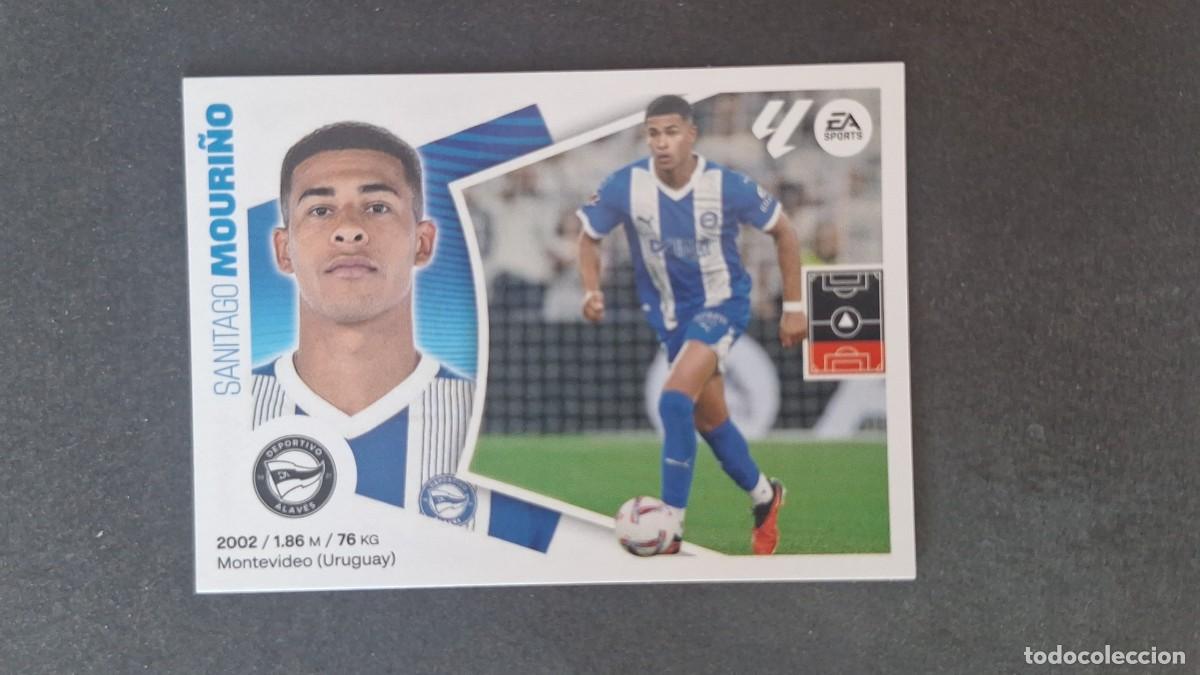 Cromos de f&uacute;tbol: L3 MOURI&Ntilde;O DEPORTIVO ALAVES COLOCA LIGA ESTE 2024 2025 24 25 SIN PEGAR NUNCA PEGADO