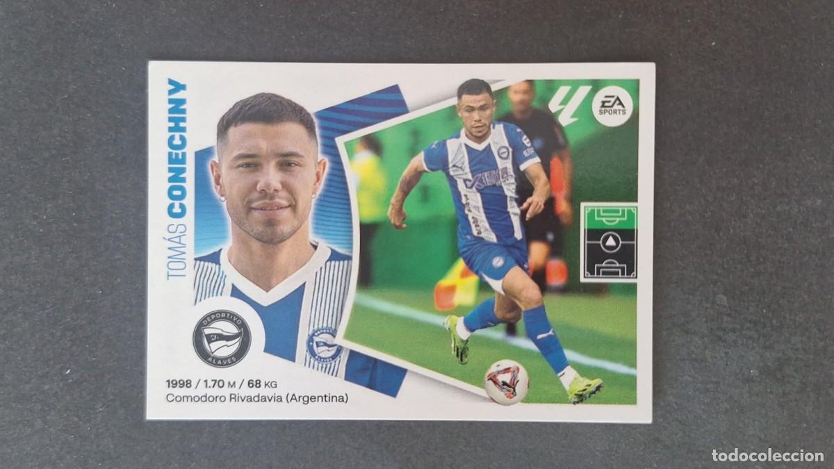 Cromos de f&uacute;tbol: L3 CONECHNY DEPORTIVO ALAVES COLOCA LIGA ESTE 2024 2025 24 25 SIN PEGAR NUNCA PEGADO