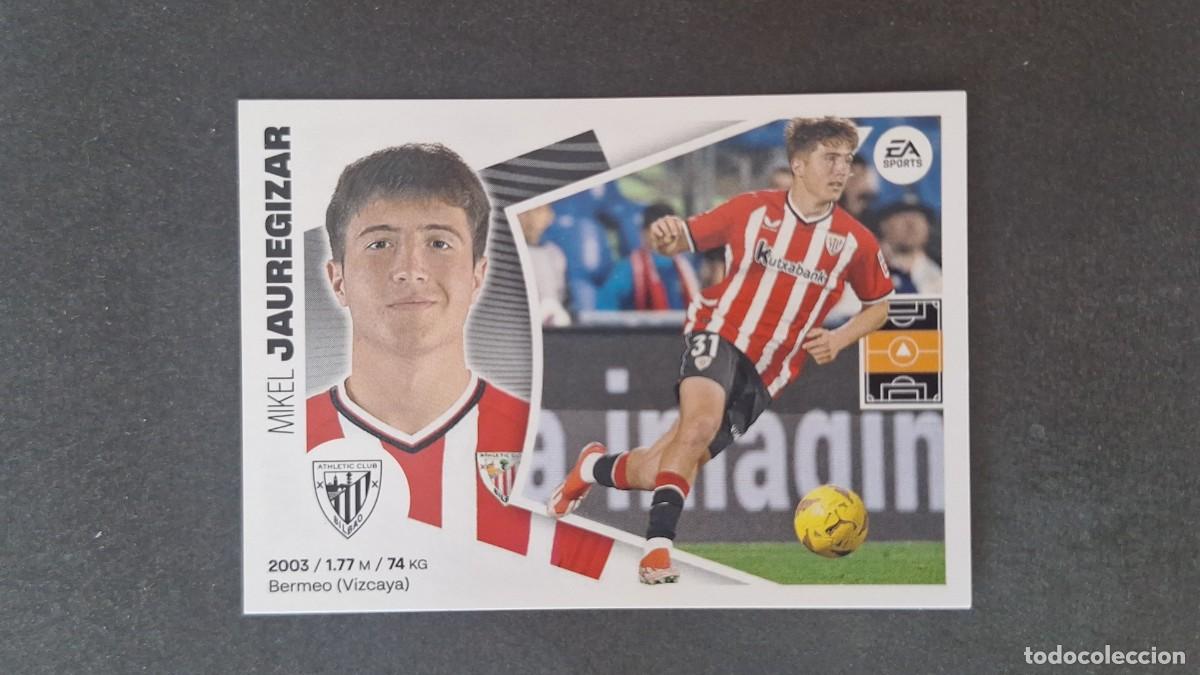 Cromos de f&uacute;tbol: L3 JAUREGIZAR ATHLETIC CLUB DE BILBAO COLOCA LIGA ESTE 2024 2025 24 25 SIN PEGAR NUNCA PEGADO