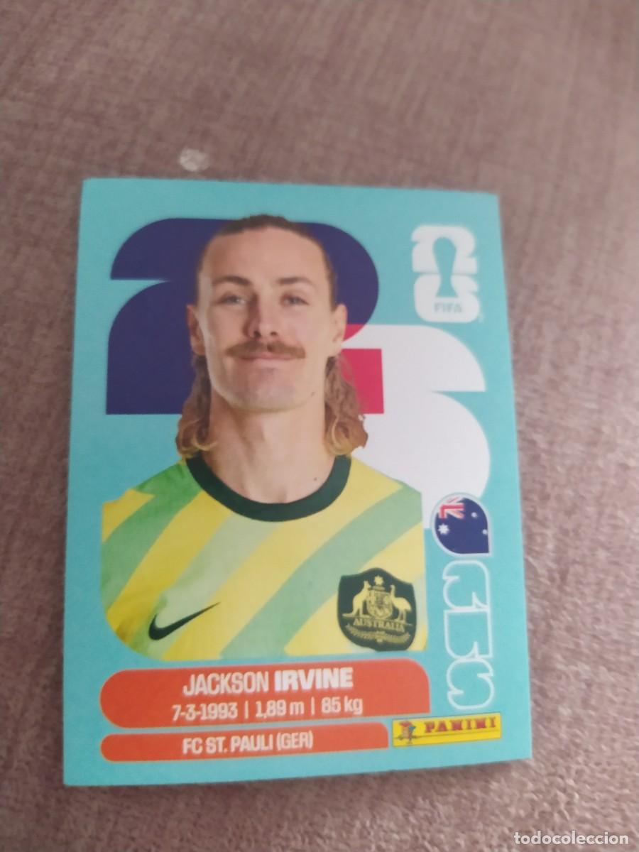 Fu&szlig;ball-Sticker: AUS 11 AUS11 Jackson IRVINE Australia Mundial 2026 Panini