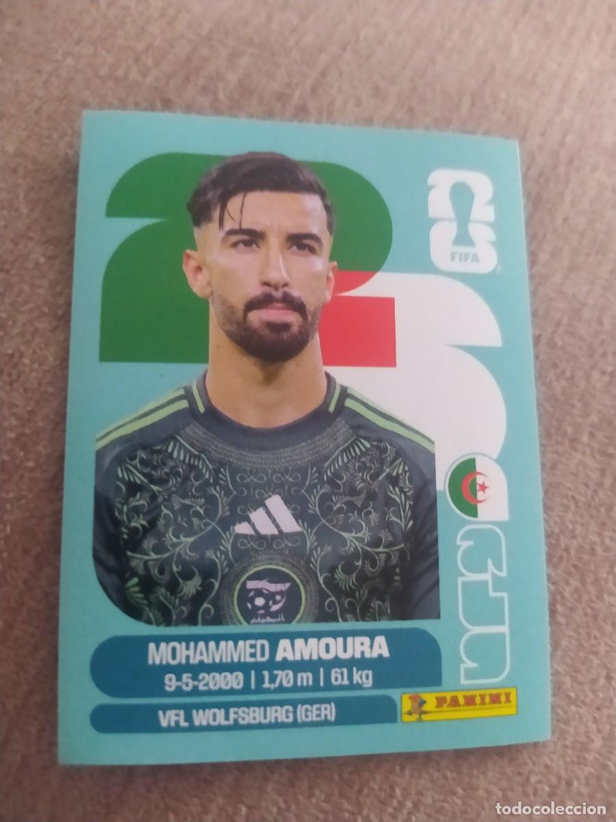Cartes &agrave; collectionner de Football: ALG 20 ALG20 Mohammed AMOURA Algeria Argelia Mundial 2026 Panini