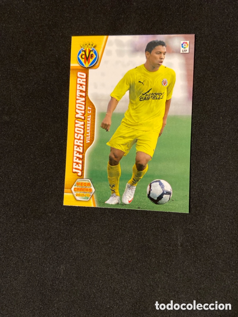 Cromos de f&uacute;tbol: JEFFERSON MONTERO 338 (VILLARREAL)