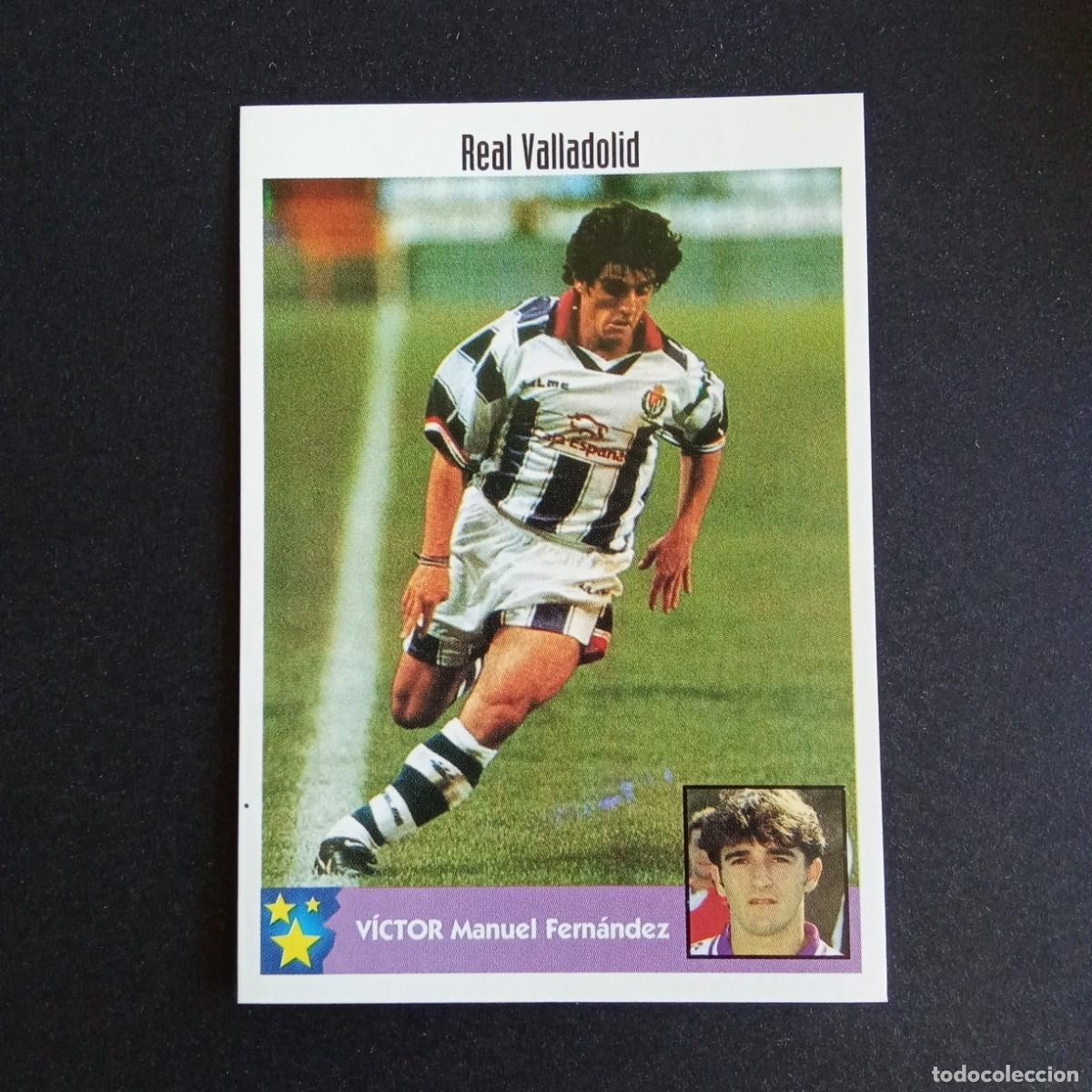 Cromos de f&uacute;tbol: LOS MEJORES EQUIPOS DE EUROPA 1997 1998 97 98 PANINI 264 VICTOR VALLADOLID SIN PEGAR