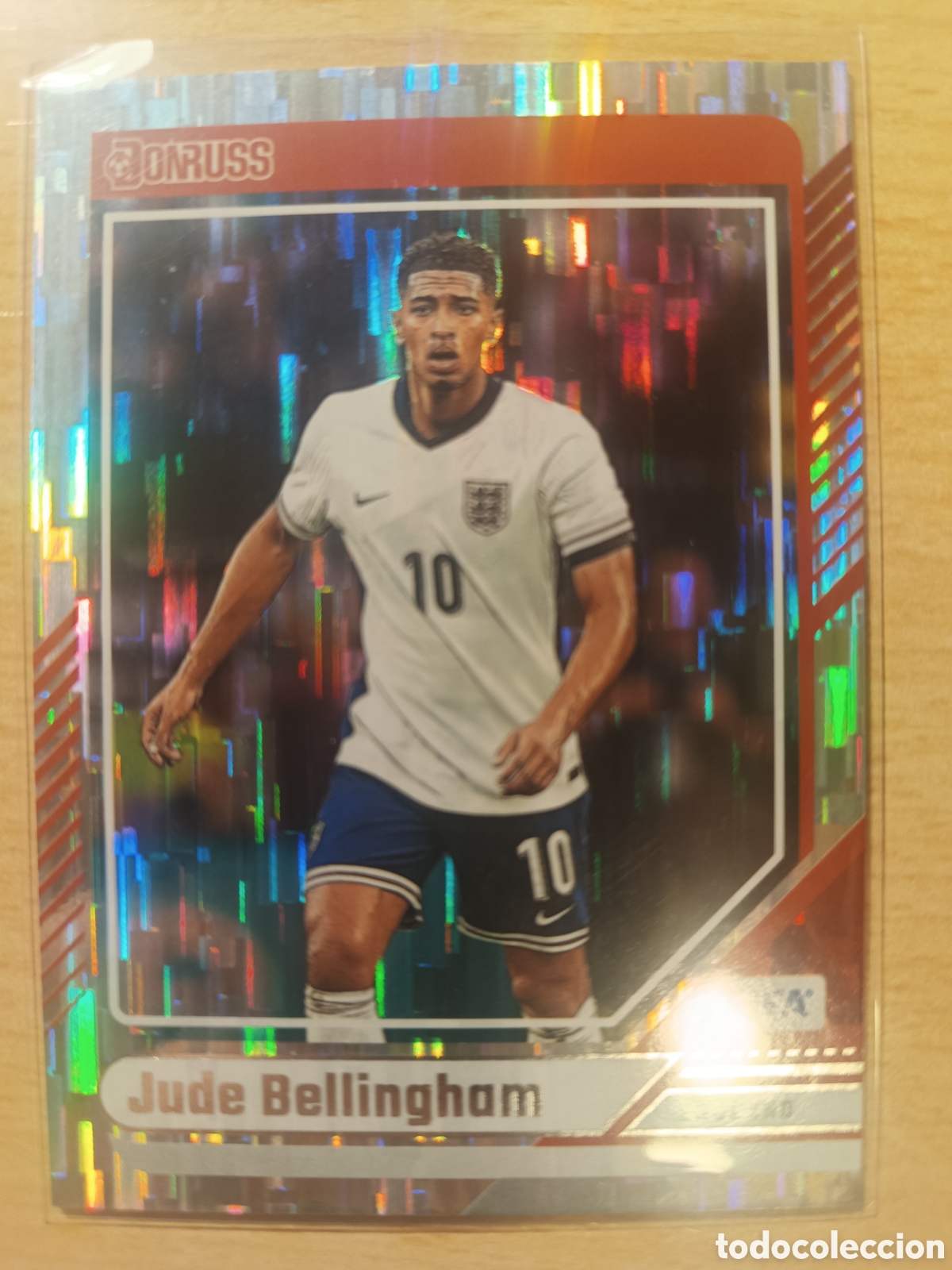 Cromos de f&uacute;tbol: 61 JUDE BELLINGHAM SILVER PARALEL ENGLAND INGLATERRA FIFA DONRUSS 2024 2025 PANINI 24 25