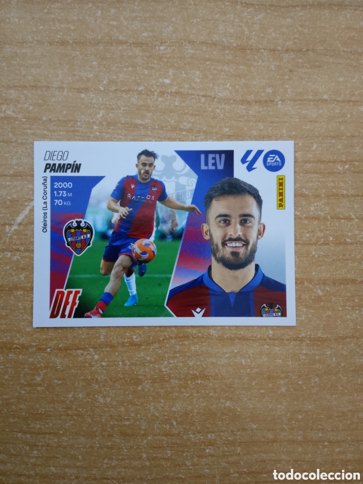 Cartes &agrave; collectionner de Football: 10 PAMPIN LEVANTE LIGA ESTE 2025 2026
